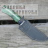 Нож Рысь-1 (сталь 95х18) ст. карельская береза, мельхиор. фото 8 &mdash; Фабрика Баринова