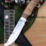 Нож Рысь-1 (сталь 95х18 кованая) рукоять береста фото 1 &mdash; Фабрика Баринова