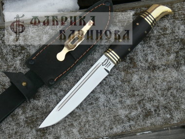 Нож Финка НКВД (сталь Х12МФ) рукоять граб. &mdash; Фабрика Баринова