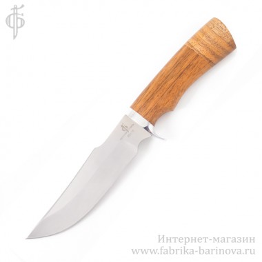 Нож Клык (сталь 95Х18 кованая) рукоять орех. &mdash; Фабрика Баринова