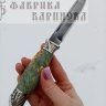 Финка НКВД 4,0 мм, сталь Дамаск фото 2 &mdash; Фабрика Баринова