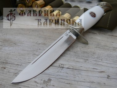 Нож Финка НКВД, сталь Niolox, акрил, х/л. &mdash; Фабрика Баринова