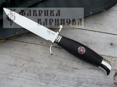 Нож Финка НКВД, сталь ELMAX, граб &mdash; Фабрика Баринова