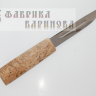 Нож Северный (сталь D2), рукоять карельская береза. фото 2 &mdash; Фабрика Баринова